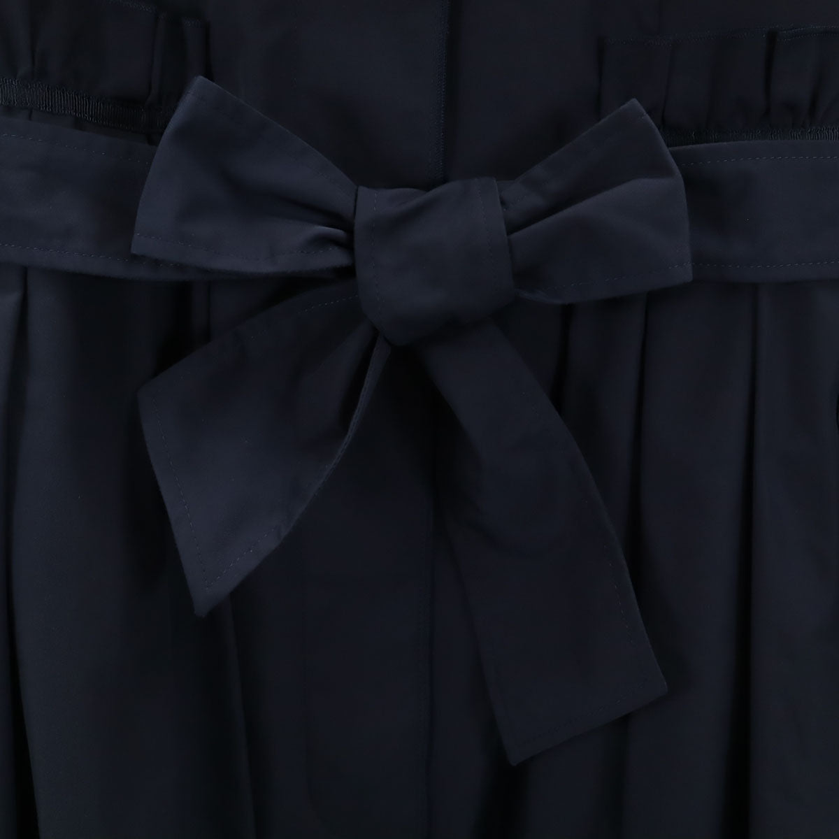 LANVIN en Bleu ランバンオンブルー 日本製 ライナー付 コート 38 ネイビー レディース