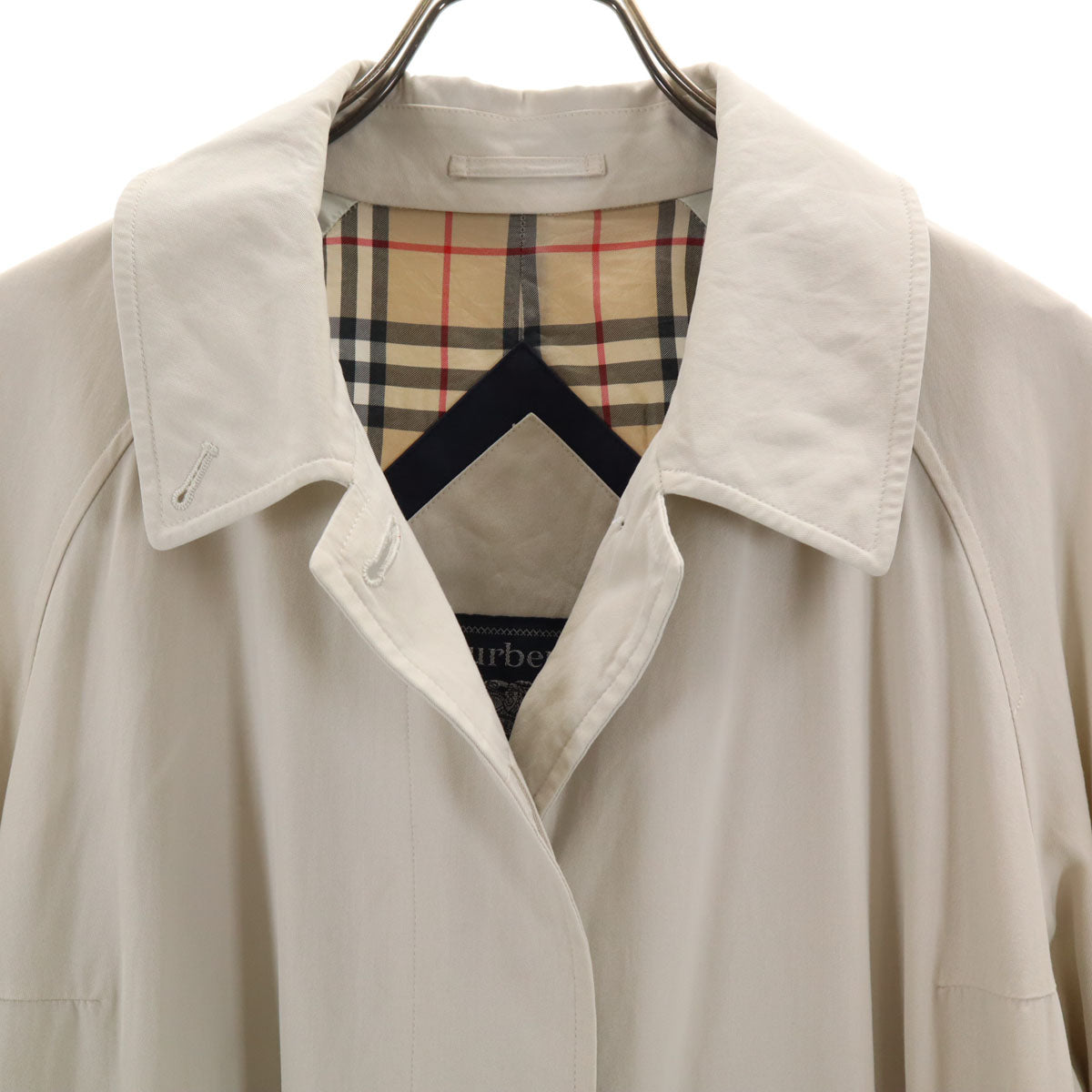 Burberrys バーバリーズ 90s オールド ステンカラーコート 44 ベージュ 三陽商会 レディース