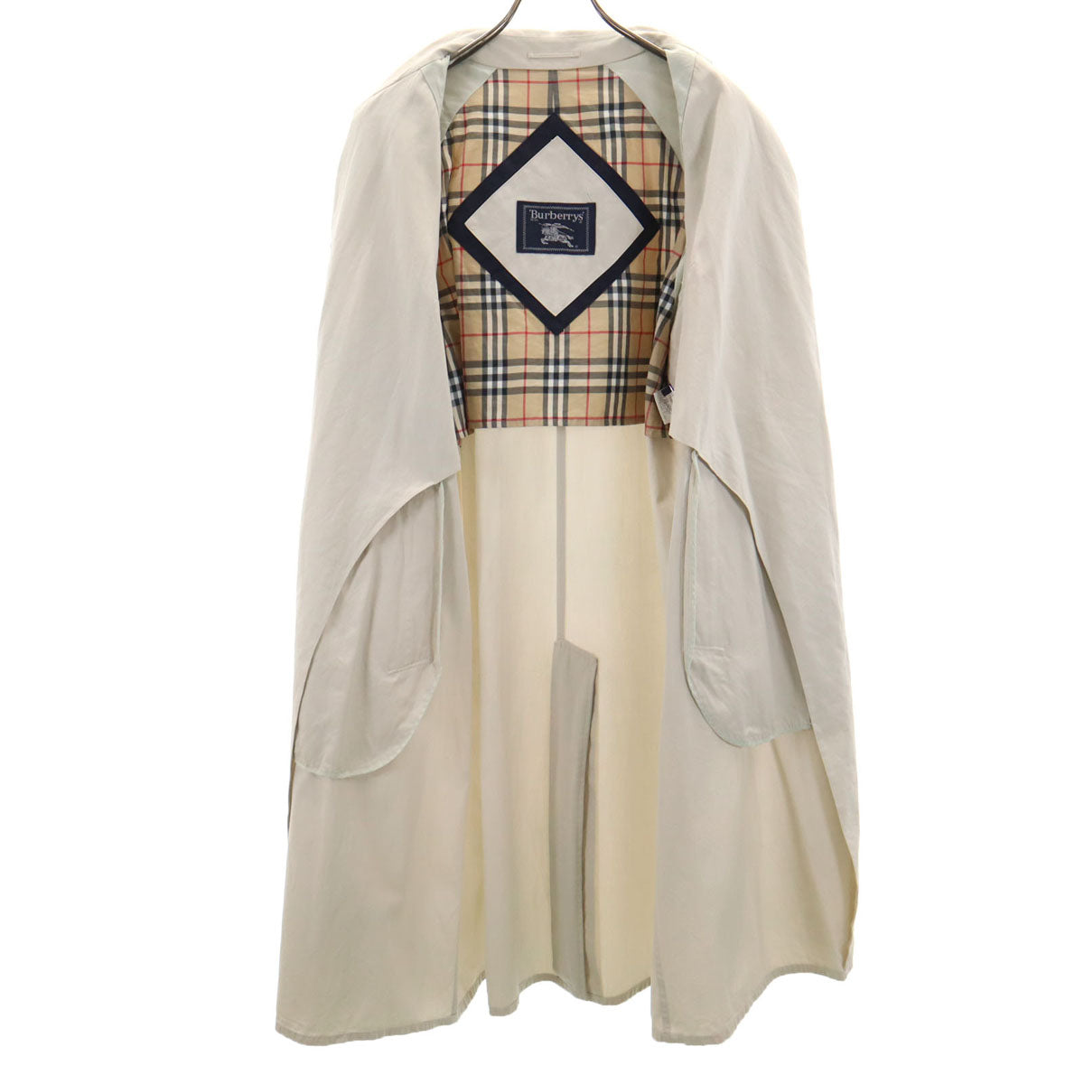 Burberrys バーバリーズ 90s オールド ステンカラーコート 44 ベージュ 三陽商会 レディース