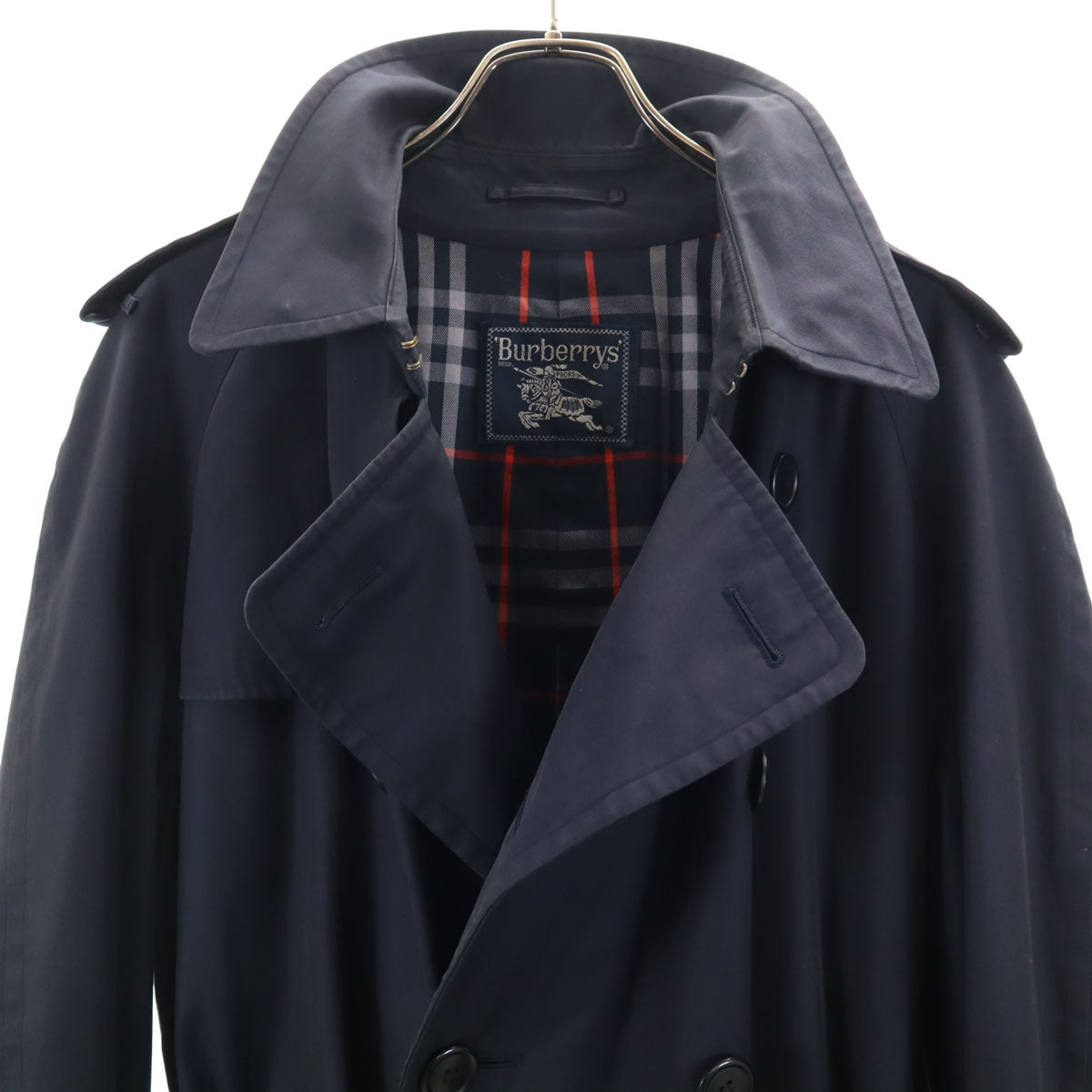 Burberrys バーバリーズ 90s オールド トレンチコート ネイビー系 メンズ