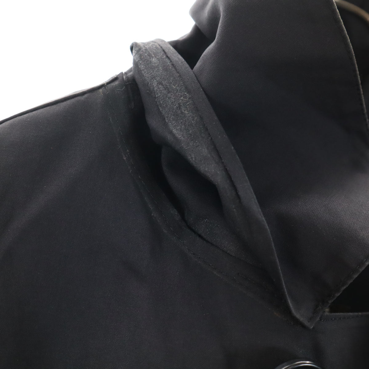 Mackintosh マッキントッシュ イギリス製 ステンカラーコート 36 ブラック系 メンズ