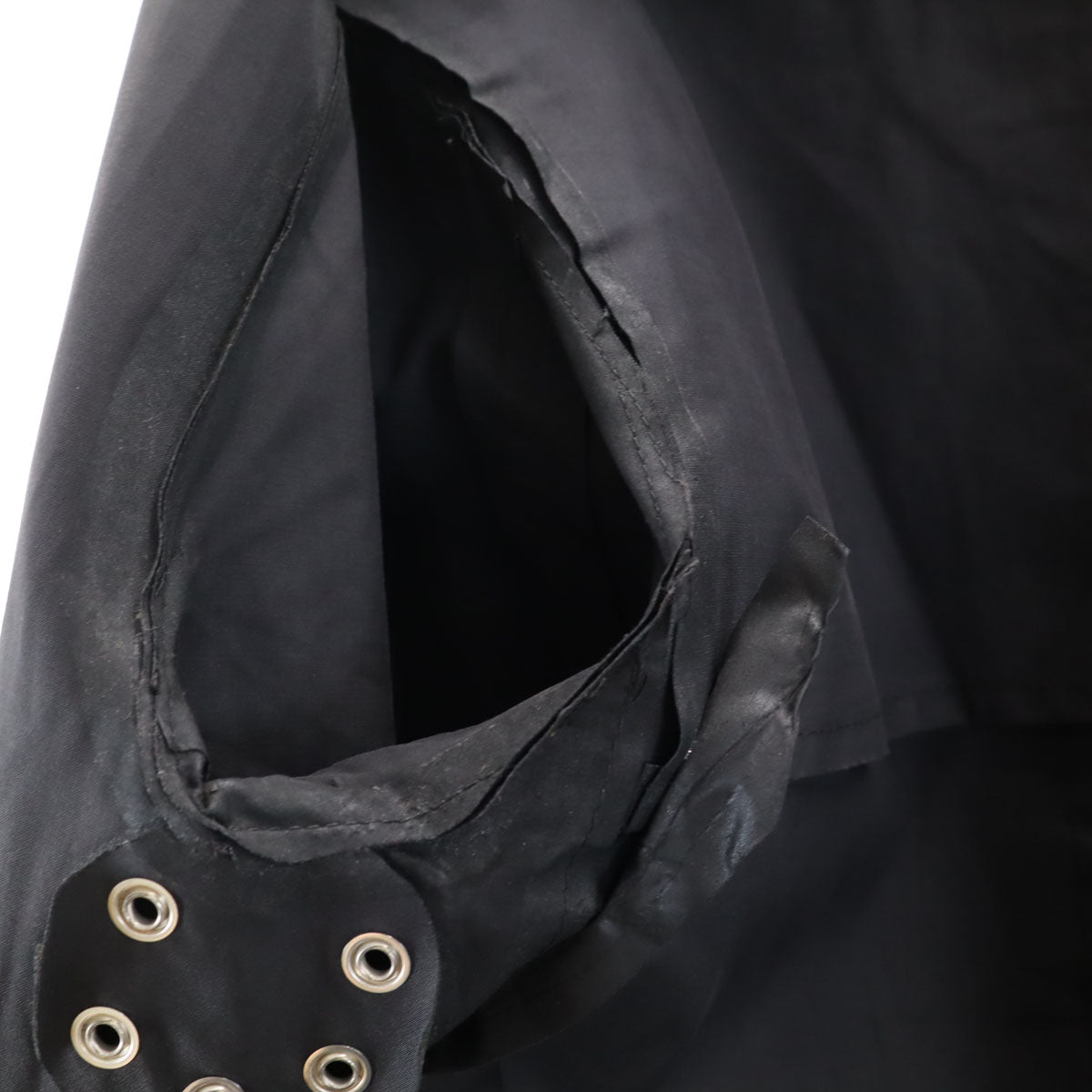 Mackintosh マッキントッシュ イギリス製 ステンカラーコート 36 ブラック系 メンズ