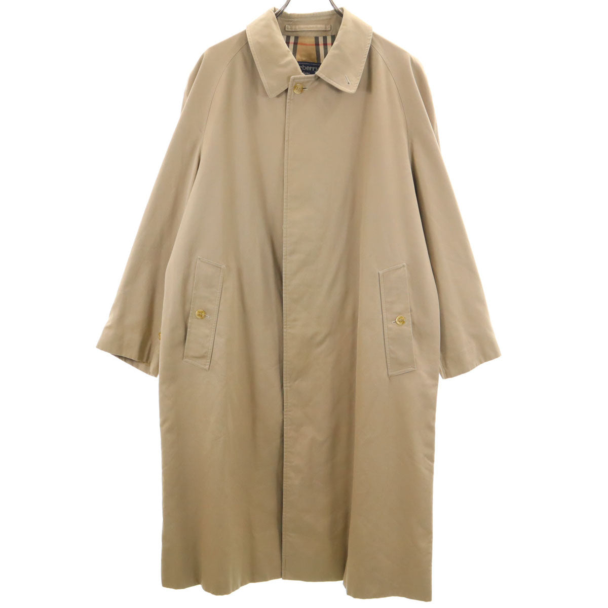Burberrys バーバリーズ 90s USA製 オールド ロングコート ベージュ系 メンズ