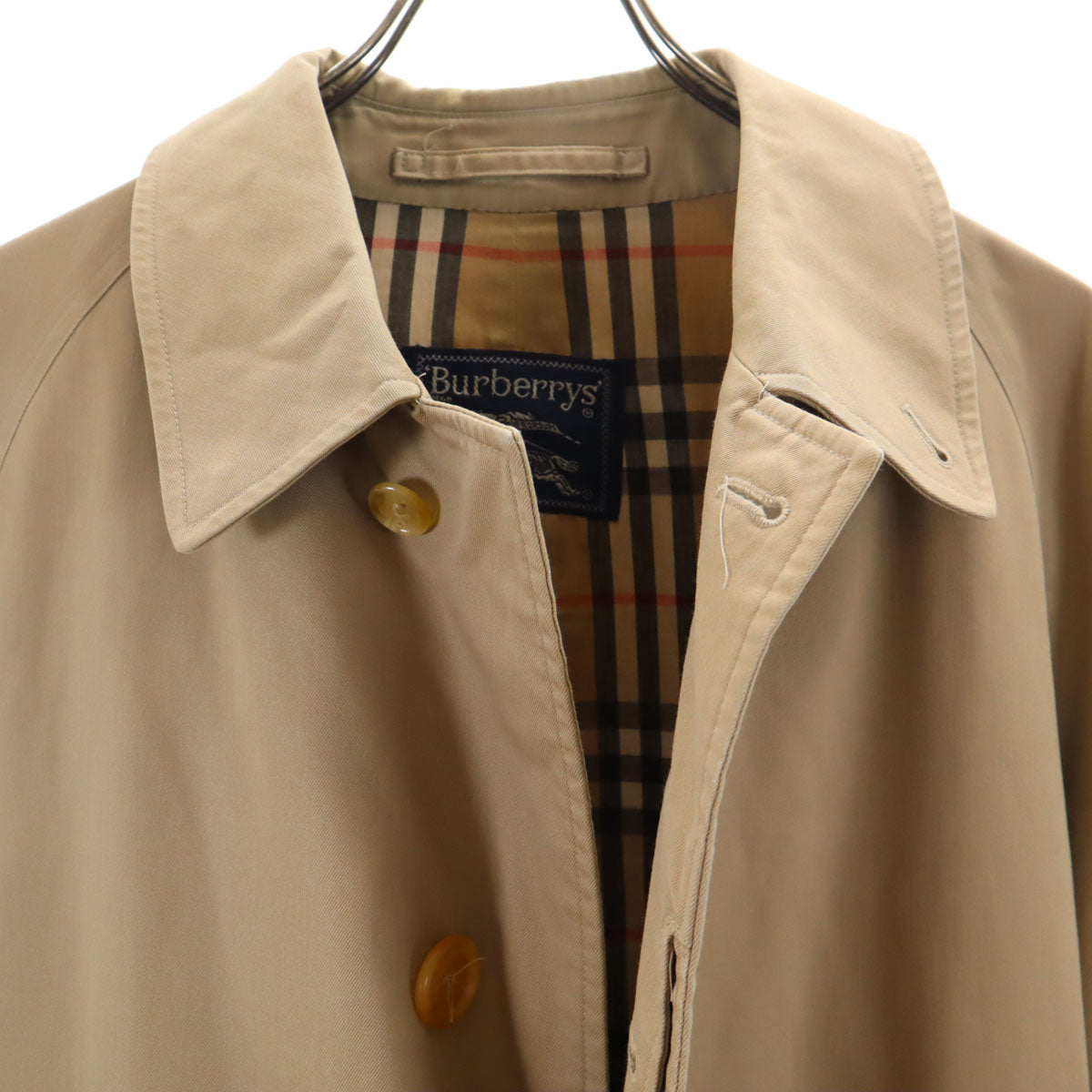 Burberrys バーバリーズ 90s USA製 オールド ロングコート ベージュ系 メンズ