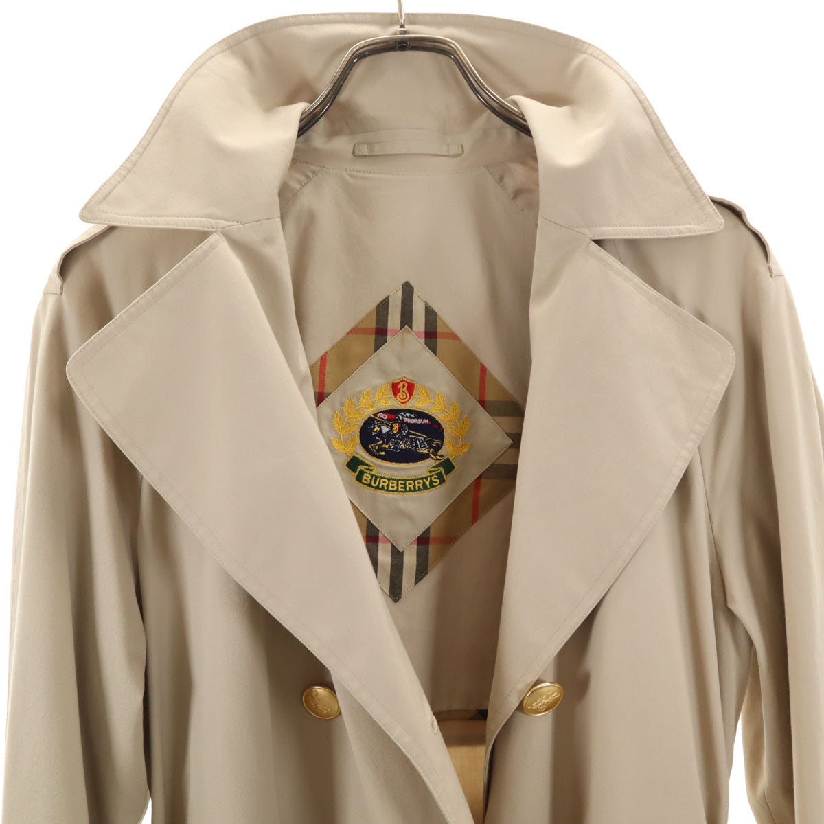 Burberrys バーバリーズ 90s オールド トレンチコート 7AR ベージュ系 レディース