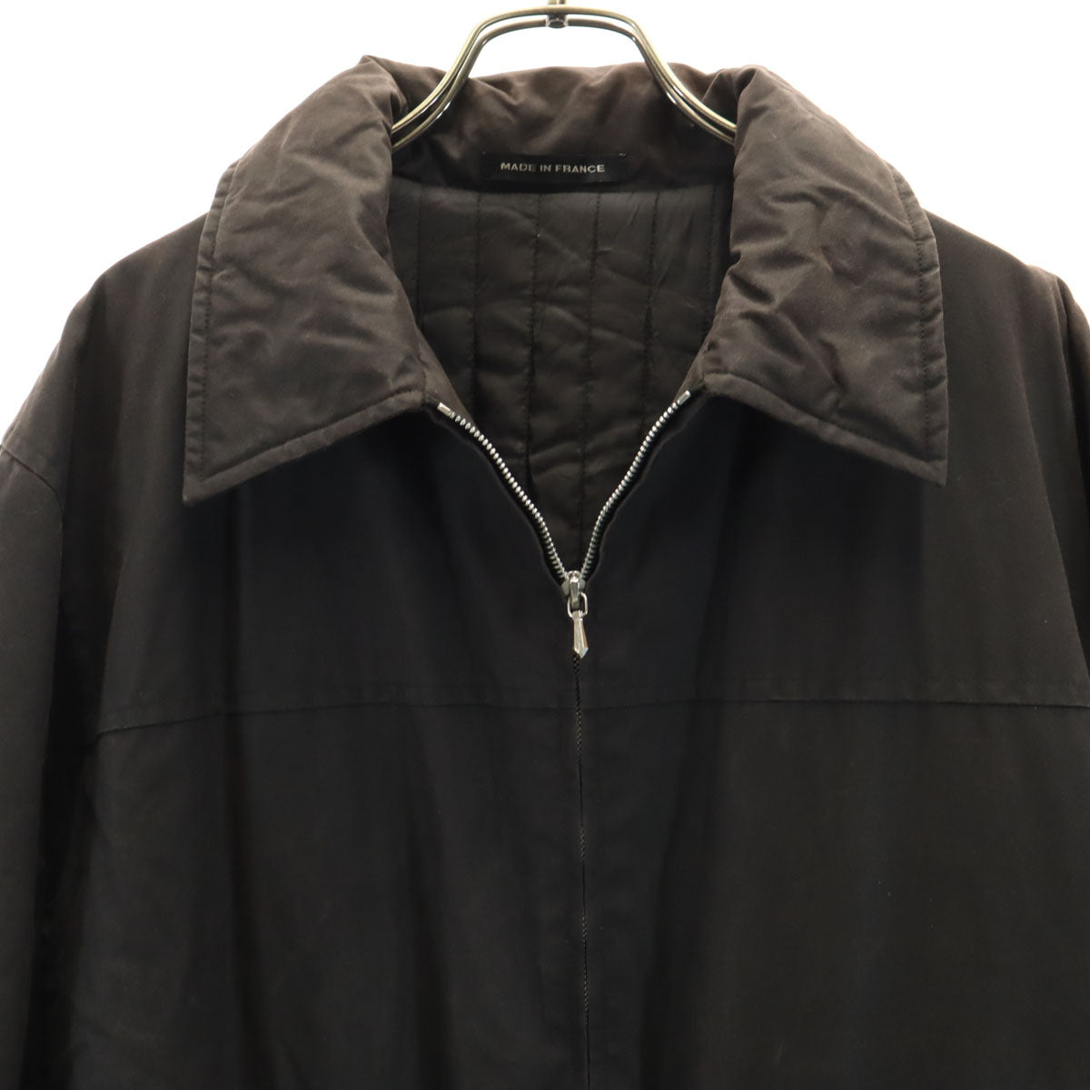 agnes b. homme アニエスベーオム フランス製 オールド 中綿コート 50 ダークブラウン メンズ