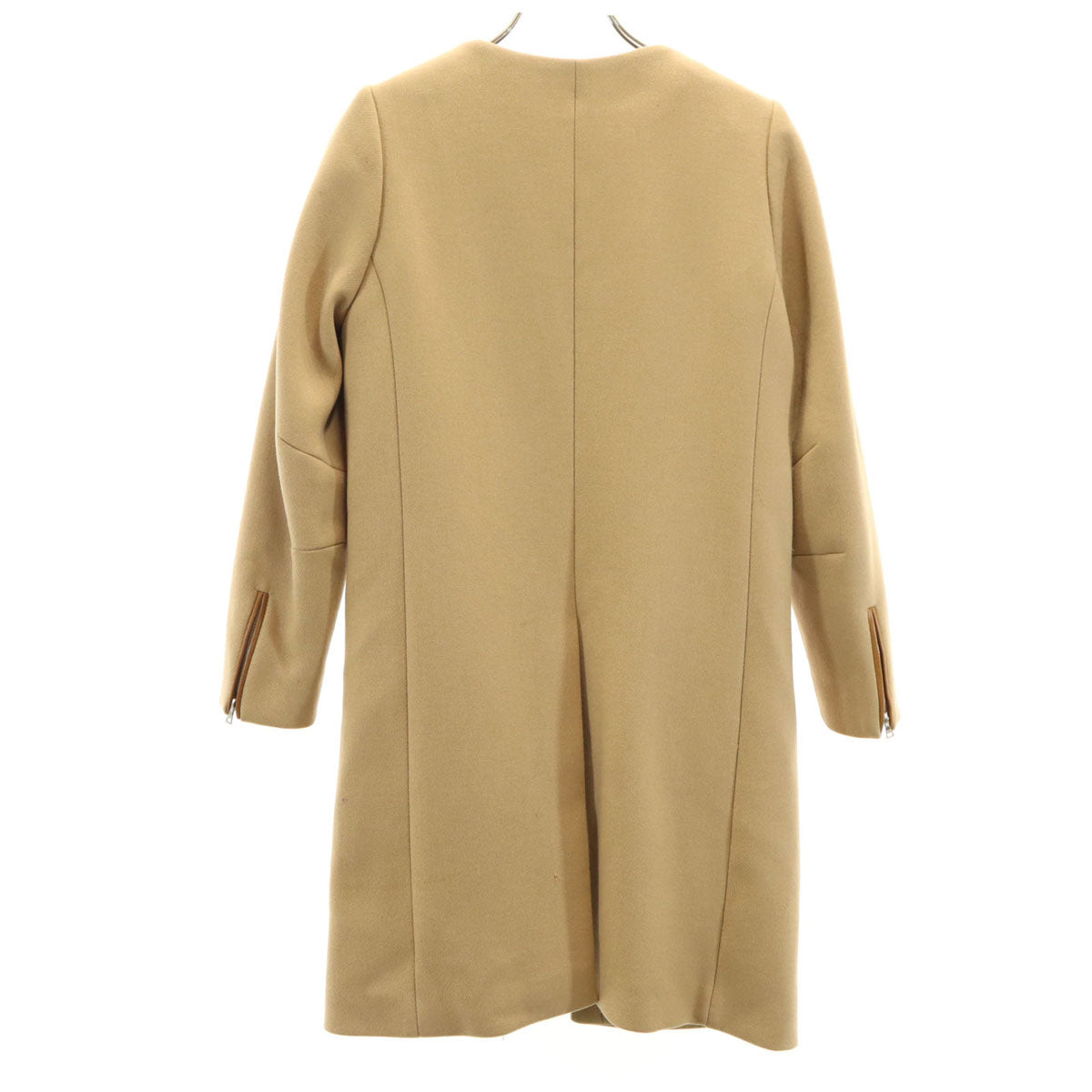 PRADA プラダ イタリア製 オールド ウールコート 38 ベージュ レディース