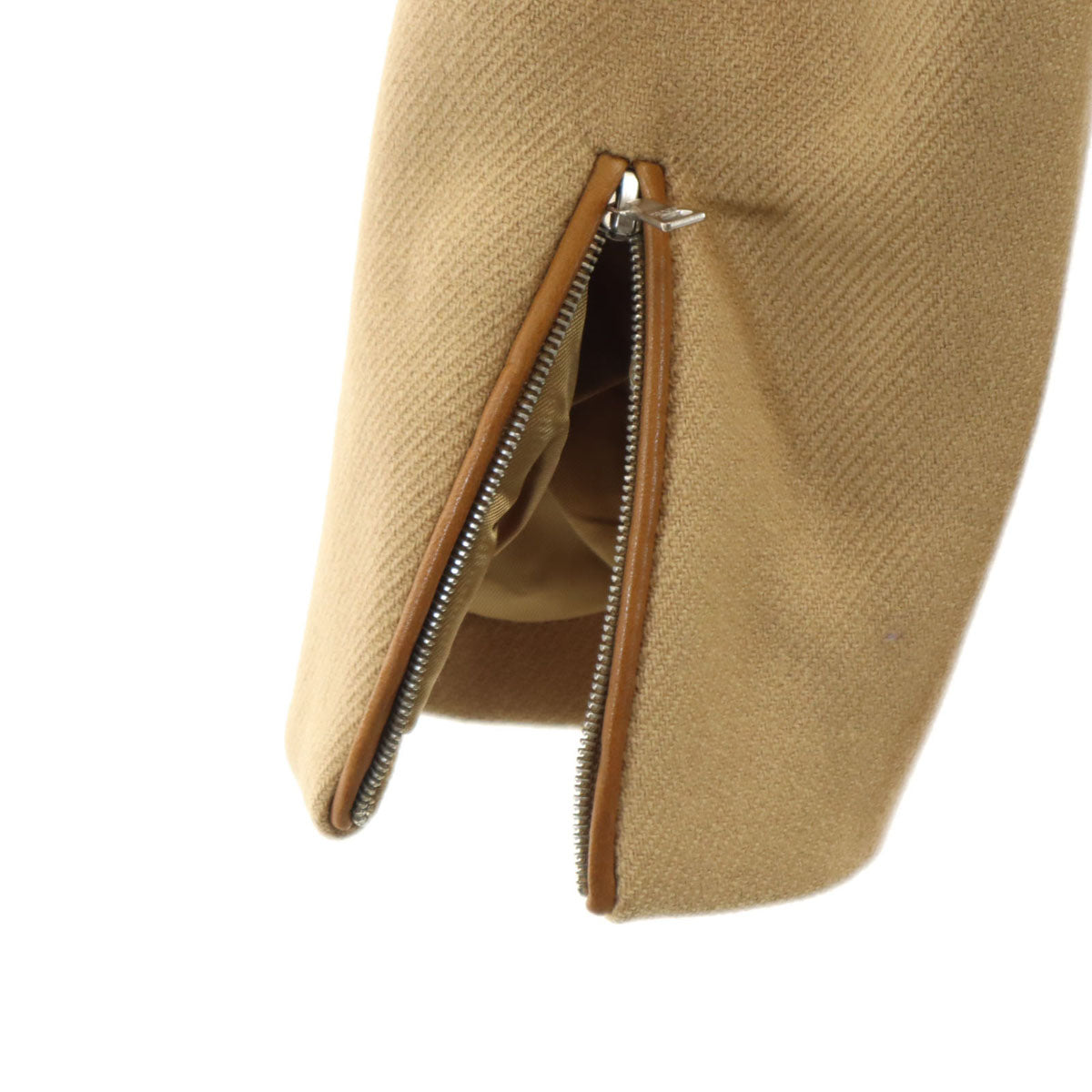 PRADA プラダ イタリア製 オールド ウールコート 38 ベージュ レディース