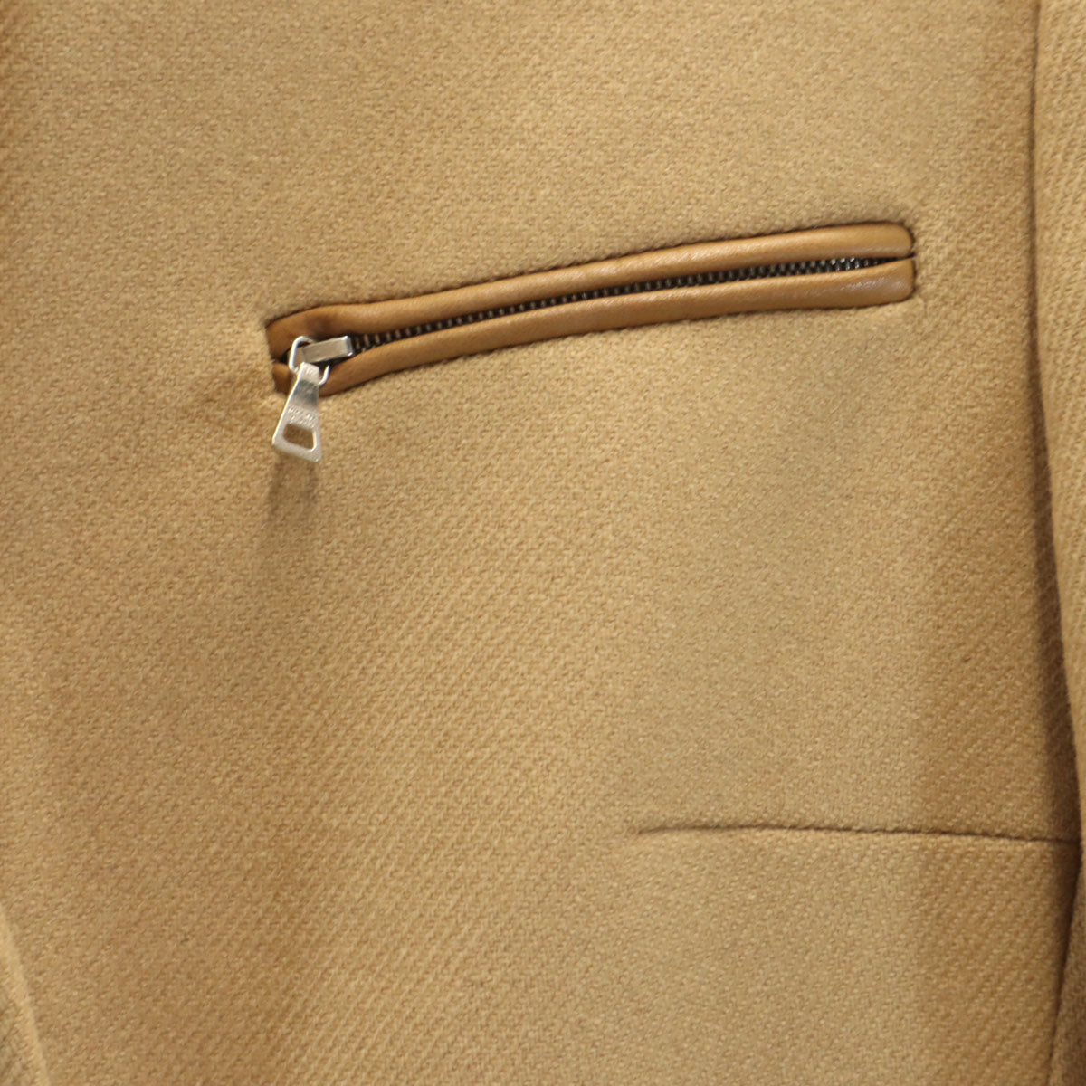 PRADA プラダ イタリア製 オールド ウールコート 38 ベージュ レディース