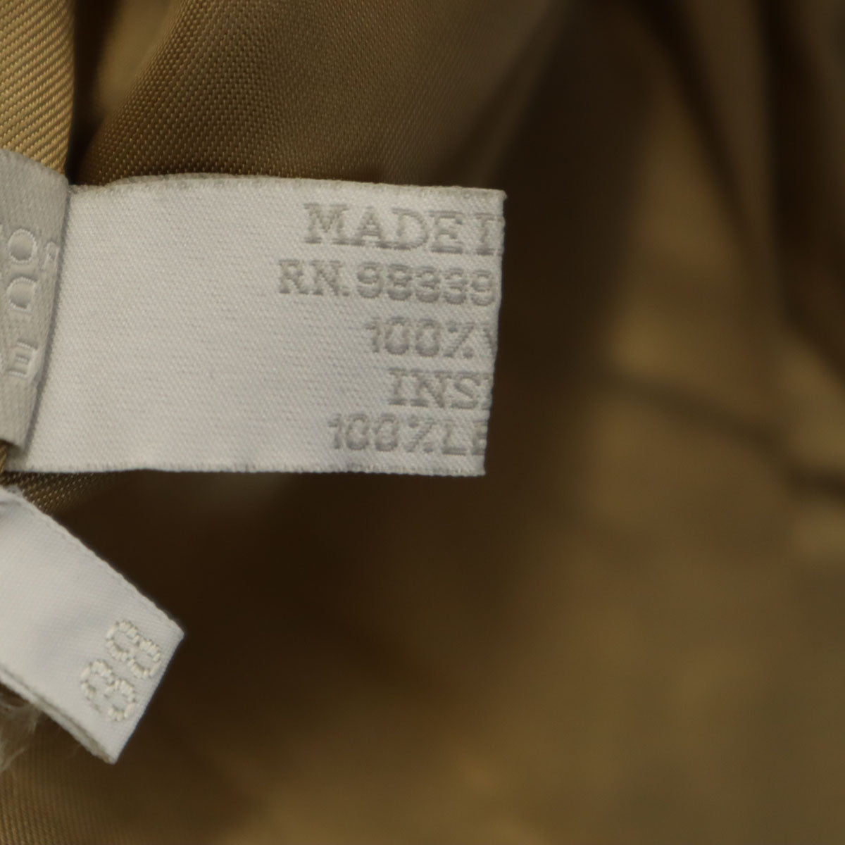 PRADA プラダ イタリア製 オールド ウールコート 38 ベージュ レディース