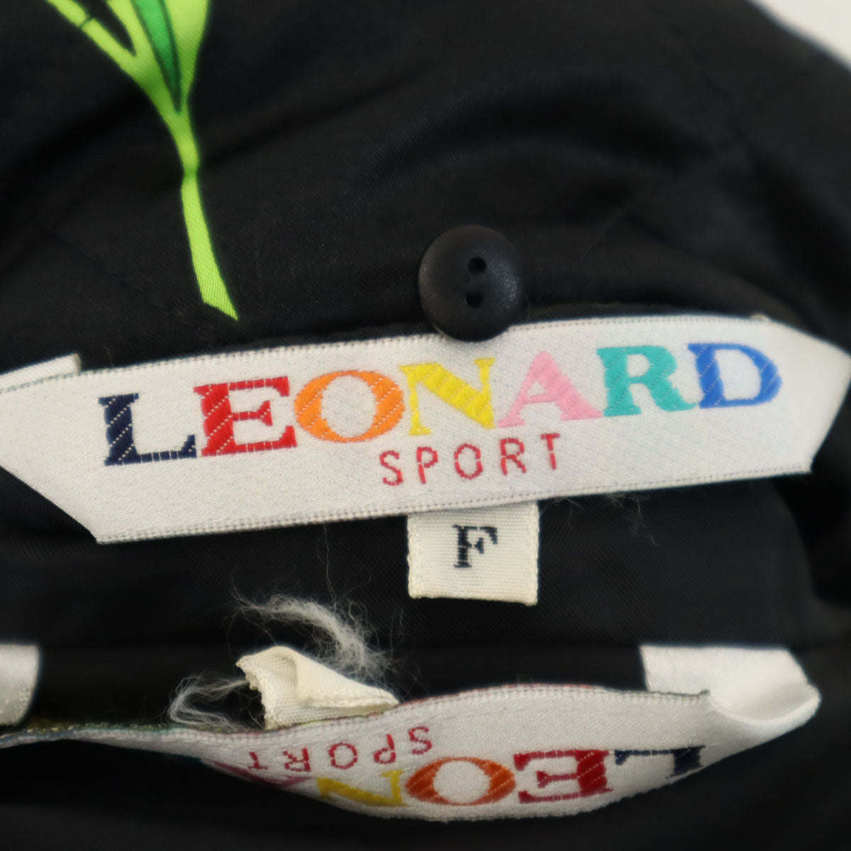 LEONARD SPORT レオナール スポーツ 日本製 コート F ブラック 中綿ライナー付き レディース