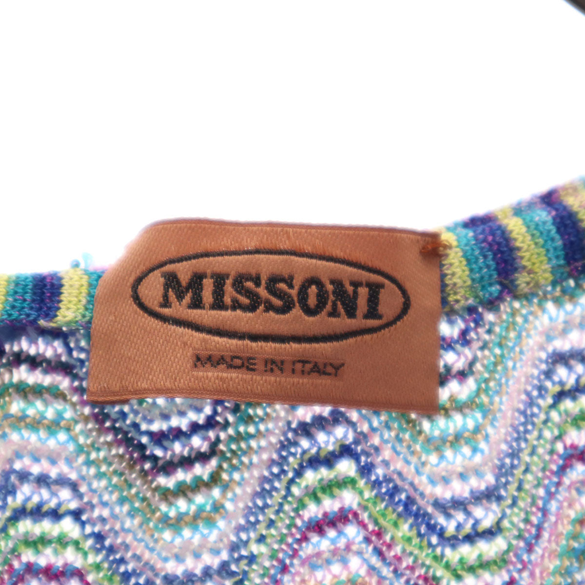 Missoni ミッソーニ イタリア製 半袖 ワンピース 44 レディース
