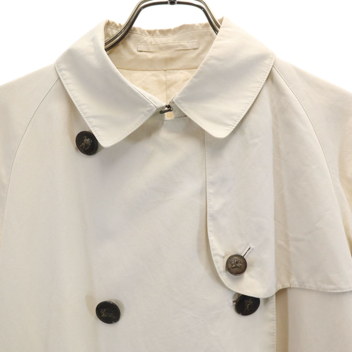 BURBERRY バーバリー トレンチコート 9 オフホワイト 三陽商会 レディース