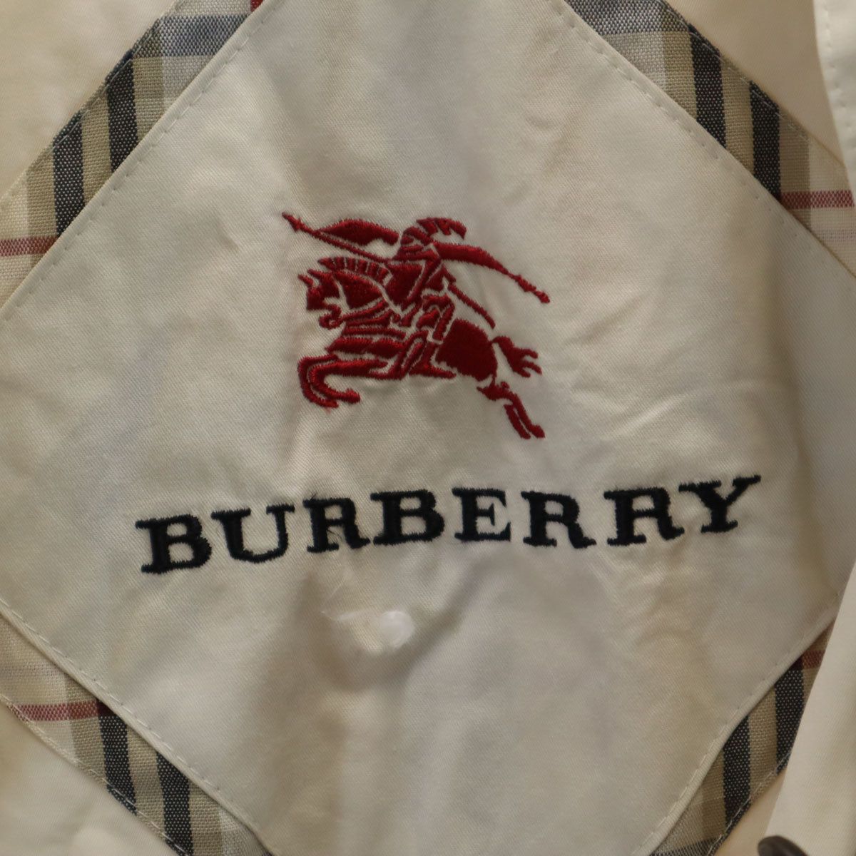 BURBERRY バーバリー トレンチコート 9 オフホワイト 三陽商会 レディース
