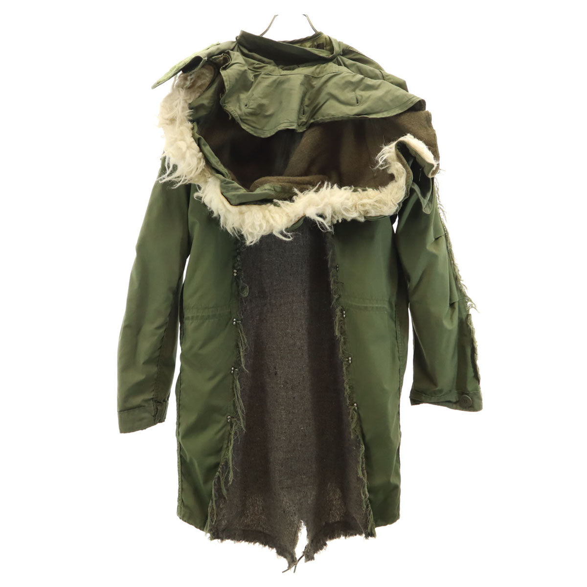 KLASICA クラシカ 70s ヴィンテージ M65 ミリタリー モッズコート S カーキ キルティングライナー付き メンズ