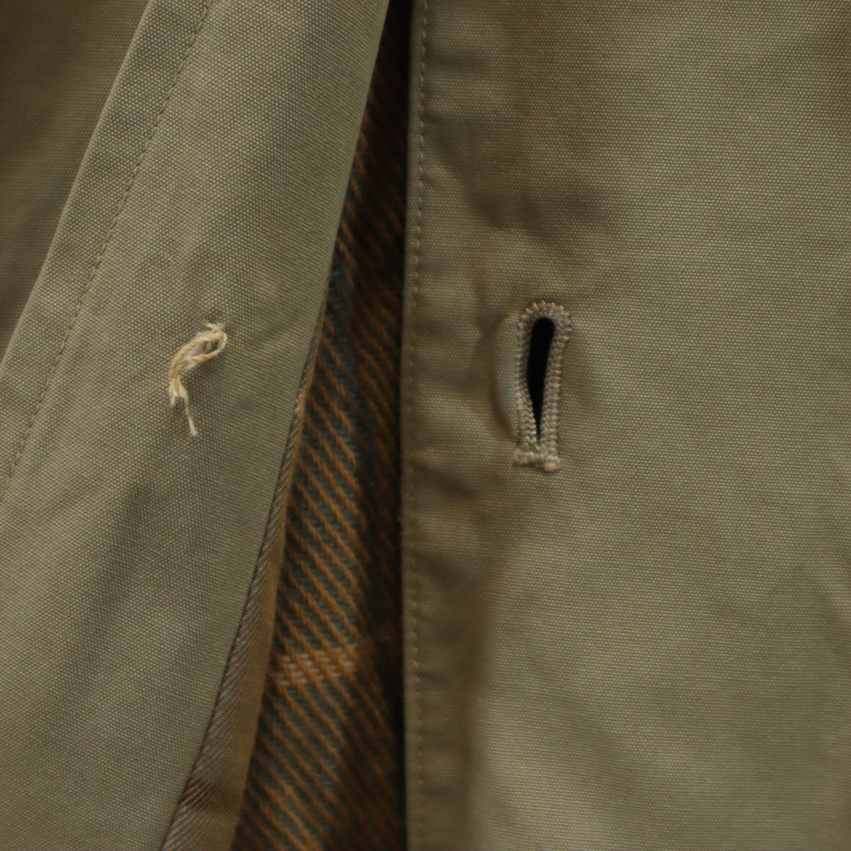 Burberrys バーバリーズ 90s オールド ステンカラーコート 90-165 カーキベージュ ライナー付き メンズ