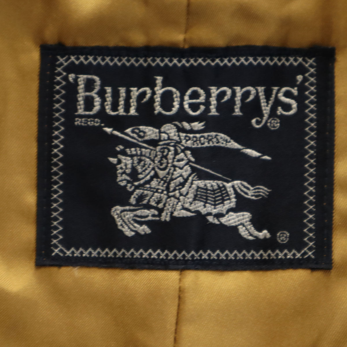 Burberrys バーバリーズ 90s オールド ステンカラーコート 90-165 カーキベージュ ライナー付き メンズ