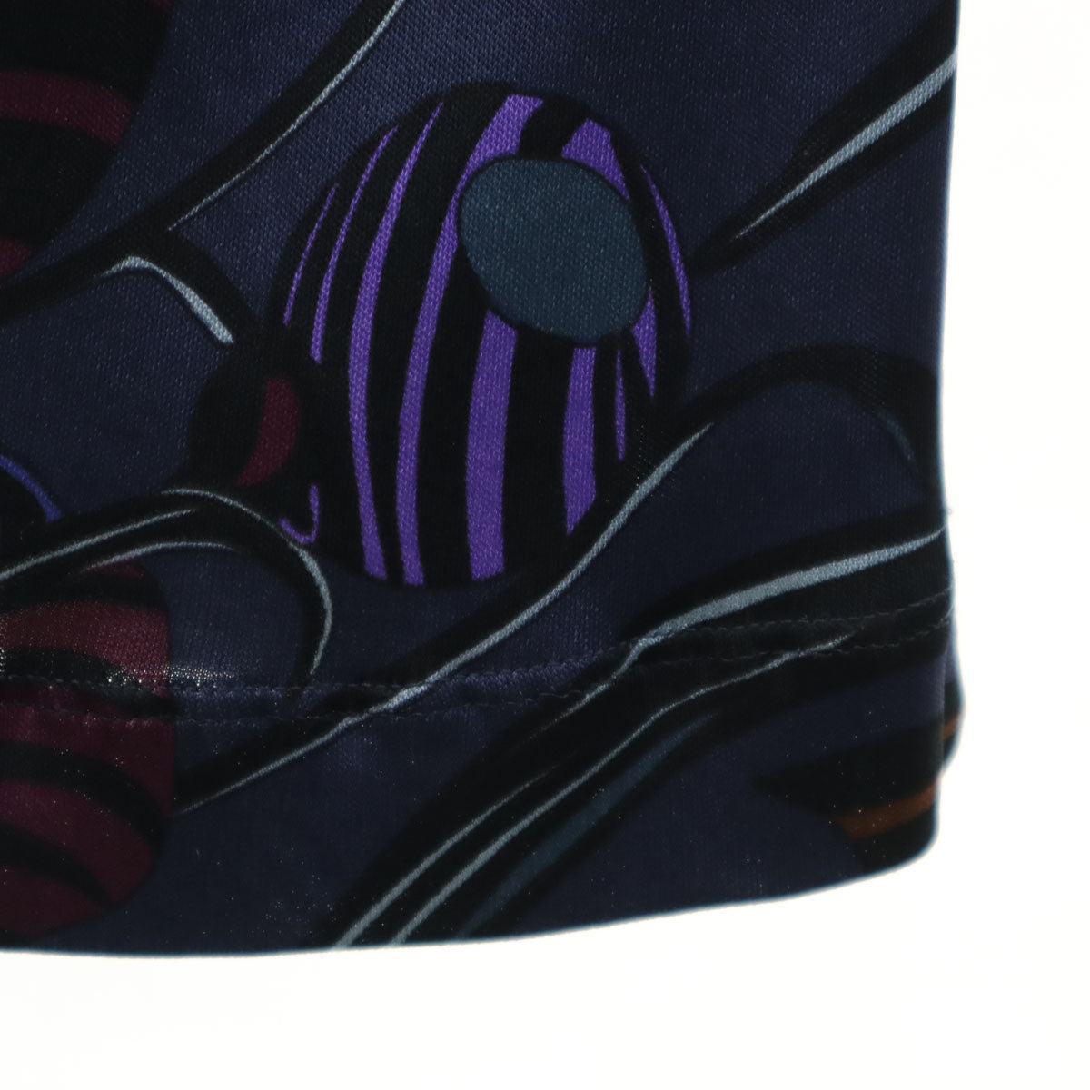 MAX&CO マックスアンドコー 総柄 長袖 ワンピース M ネイビー レディース