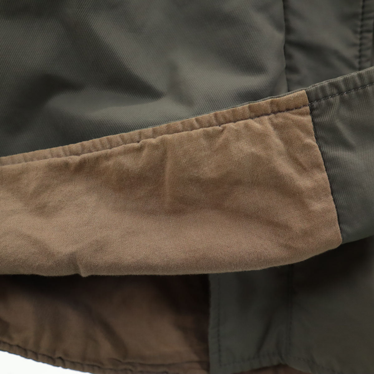 MM6 Maison Martin Margiela エムエムシックス メゾンマルタンマルジェラ イタリア製 中綿コート 38 オリーブグレー系 レディース