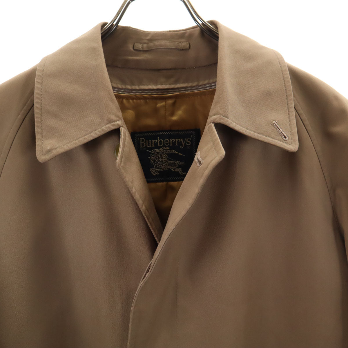 Burberrys バーバリーズ 90s オールド ステンカラーコート 90-165 ブラウン ベストライナー付き メンズ