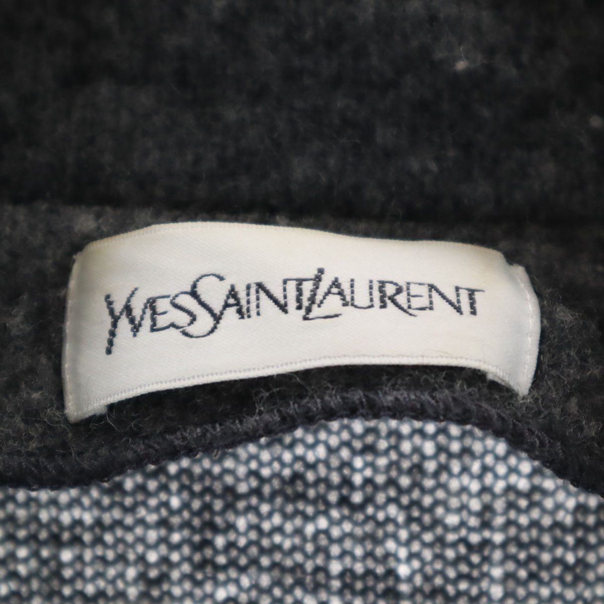 YVES SAINT LAURENT イヴサンローラン 90s 日本製 オールド ピーコート M グレー レディース
