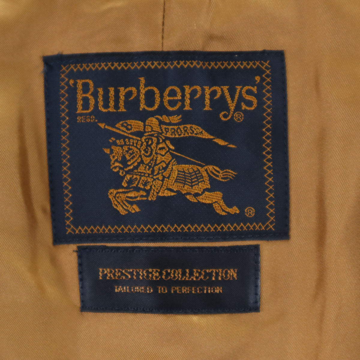 Burberrys バーバリーズ 90s 日本製 シルクブレンド オールド ステンカラーコート 92-170 ベージュ系 ベストライナー付き メンズ