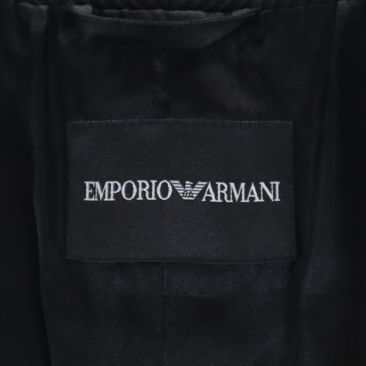 Emporio Armani エンポリオアルマーニ イタリア製 コート 36 ブラック レディース