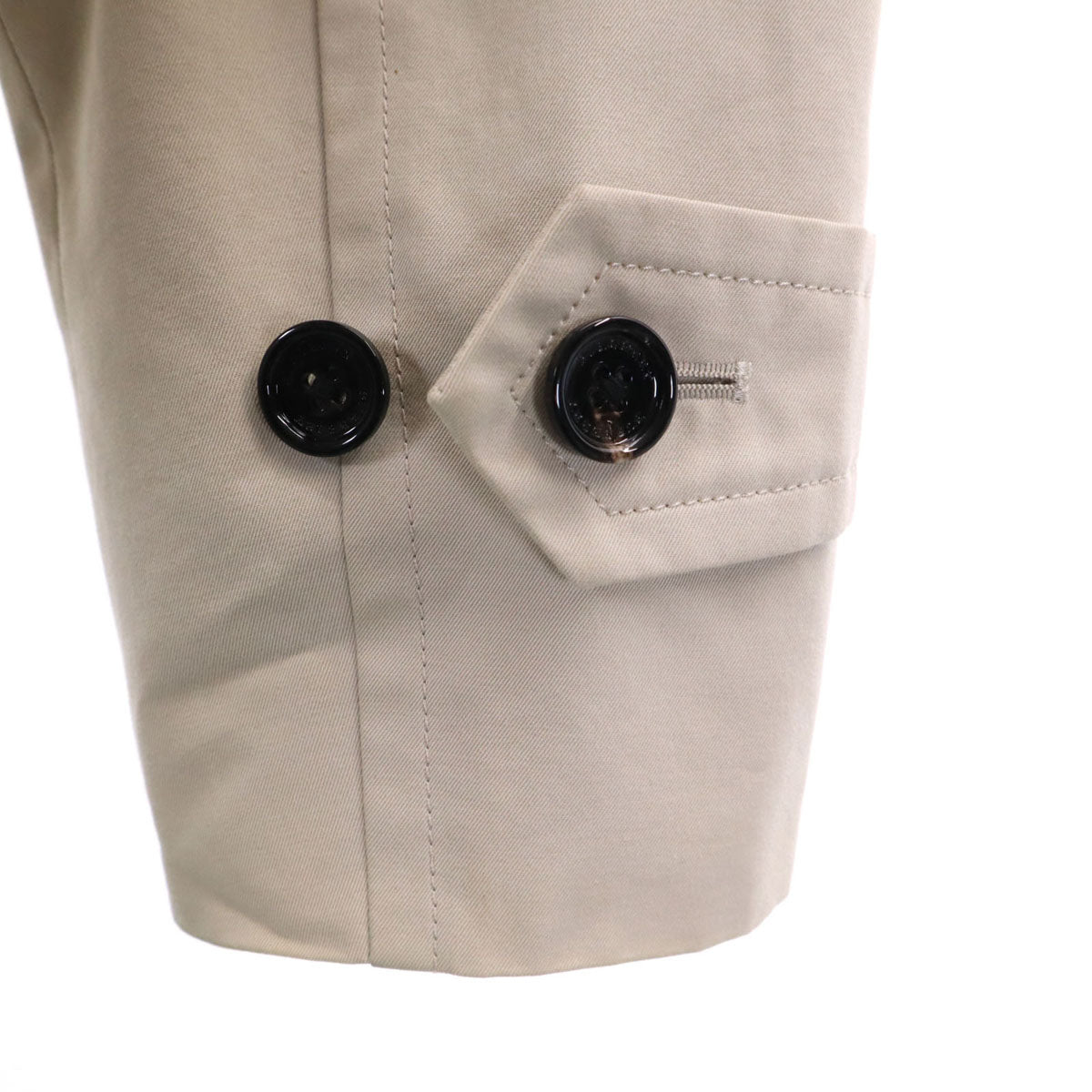 BURBERRY LONDON バーバリーロンドン 日本製 ステンカラーコート M グレージュ ベストライナー付き 三陽商会 メンズ