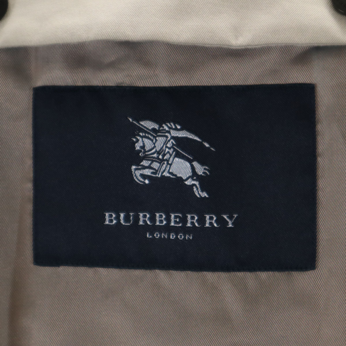 BURBERRY LONDON バーバリーロンドン 日本製 ステンカラーコート M グレージュ ベストライナー付き 三陽商会 メンズ