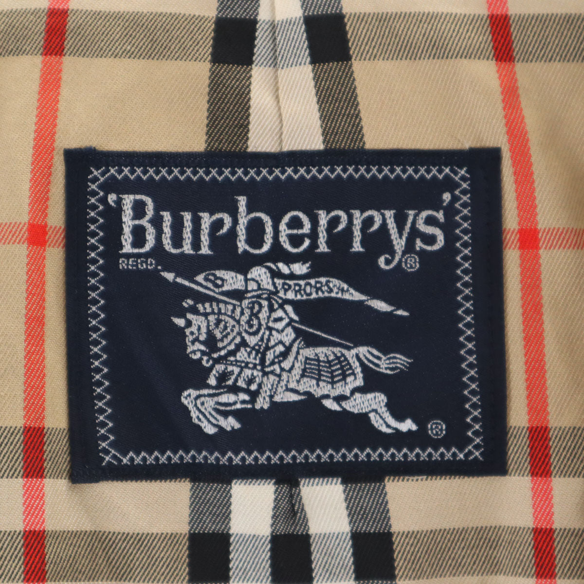 Burberrys バーバリーズ 90s オールド ステンカラーコート 90-165 カーキ メンズ