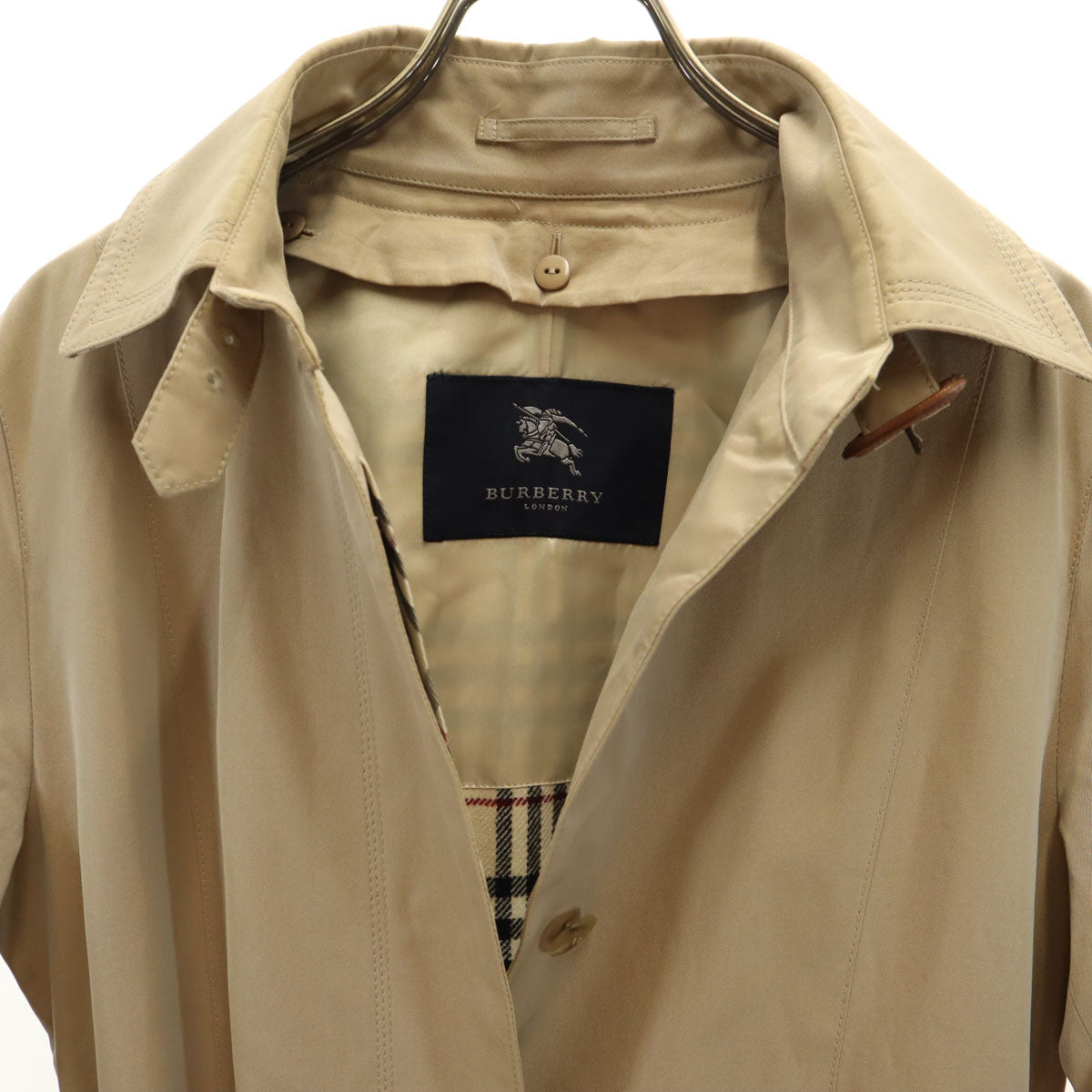 BURBERRY LONDON バーバリーロンドン 三陽商会 トレンチコート 9 ベージュ ライナー付き レディース