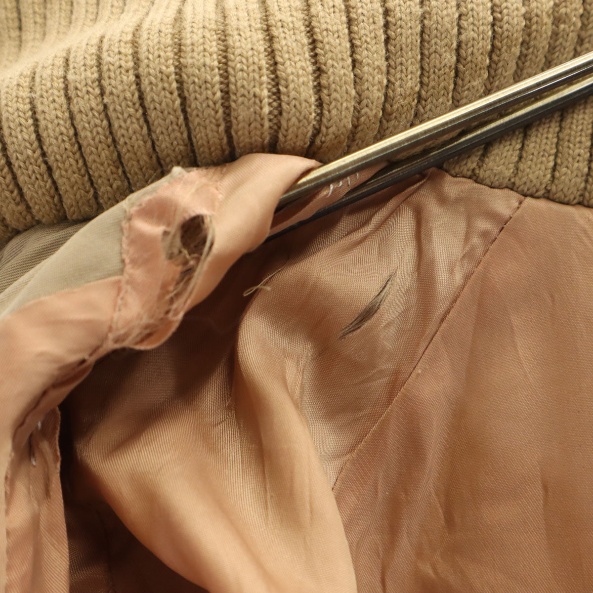 YVES SAINT LAURENT イヴサンローラン 80s ヴィンテージ トレンチコート 40 ベージュ メンズ