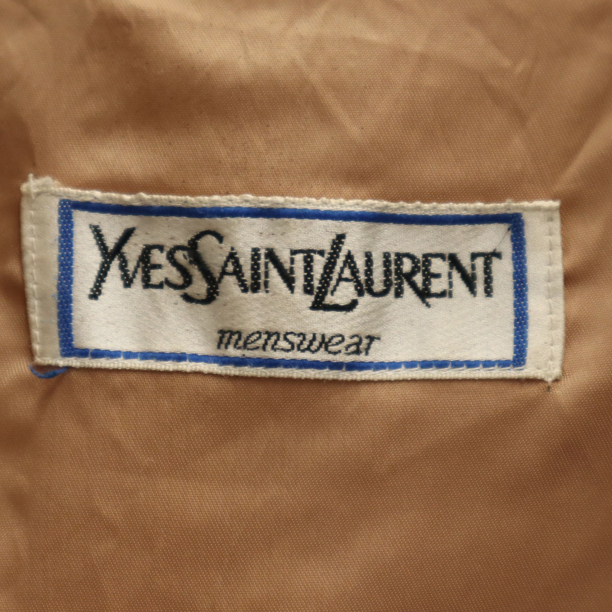 YVES SAINT LAURENT イヴサンローラン 80s ヴィンテージ トレンチコート 40 ベージュ メンズ