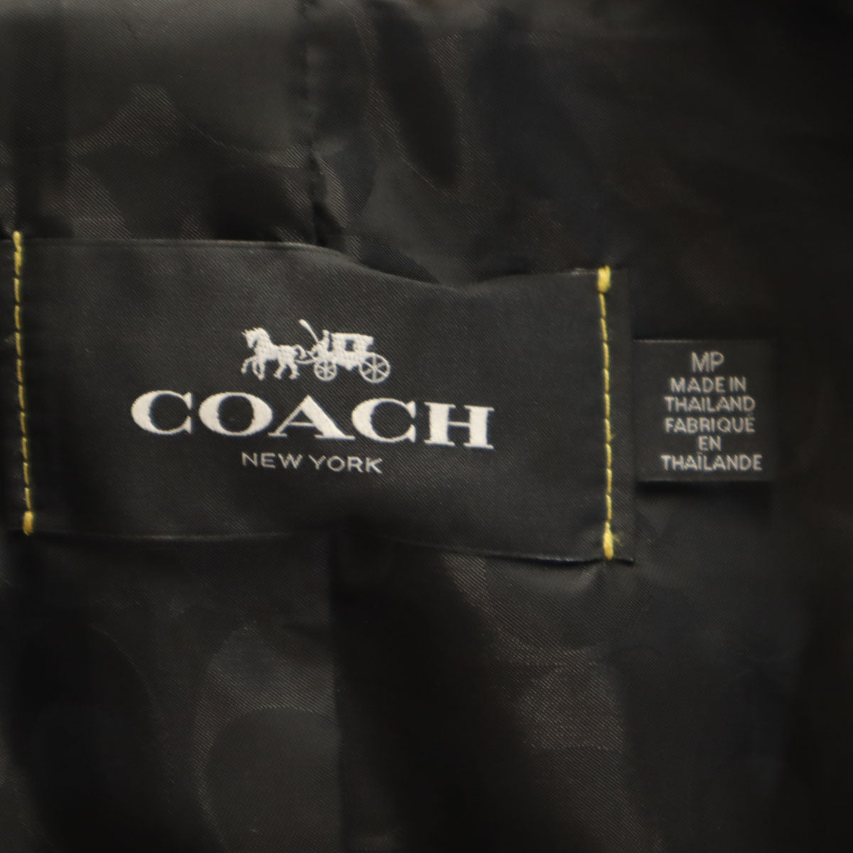 COACH コーチ トレンチコート MP ベージュ レディース