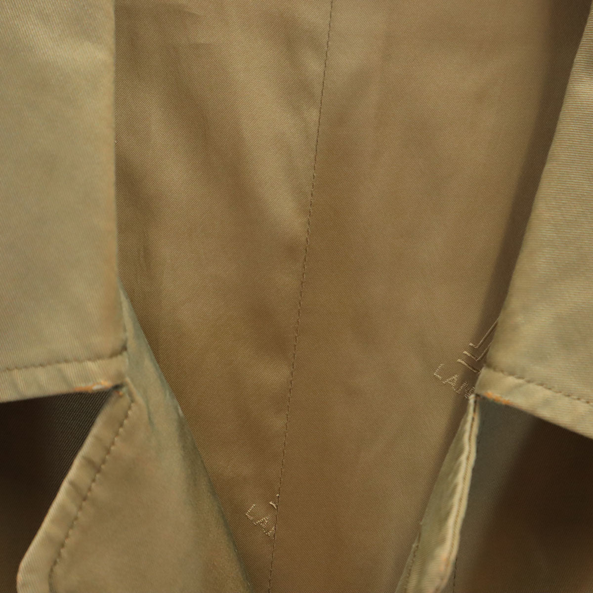 LANVIN ランバン 80s ヴィンテージ ステンカラーコート R48-45 ベージュ メンズ
