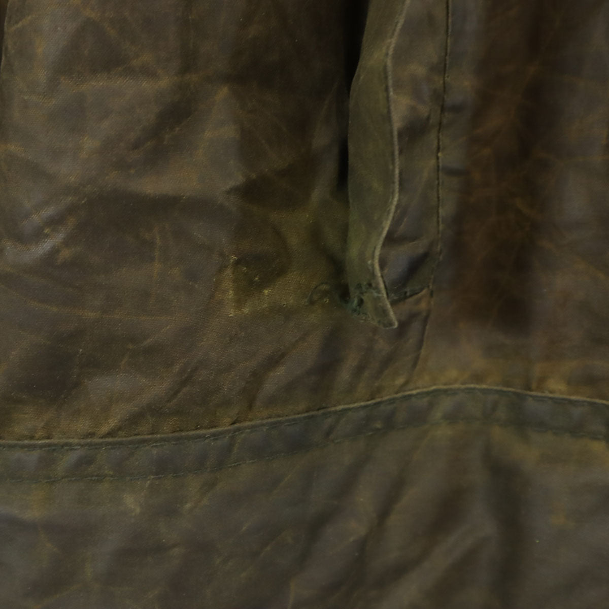 Barbour バブアー 90s 3ワラント ボーダー BORDER オイルドジャケット C36/91CM ブラウン系 メンズ