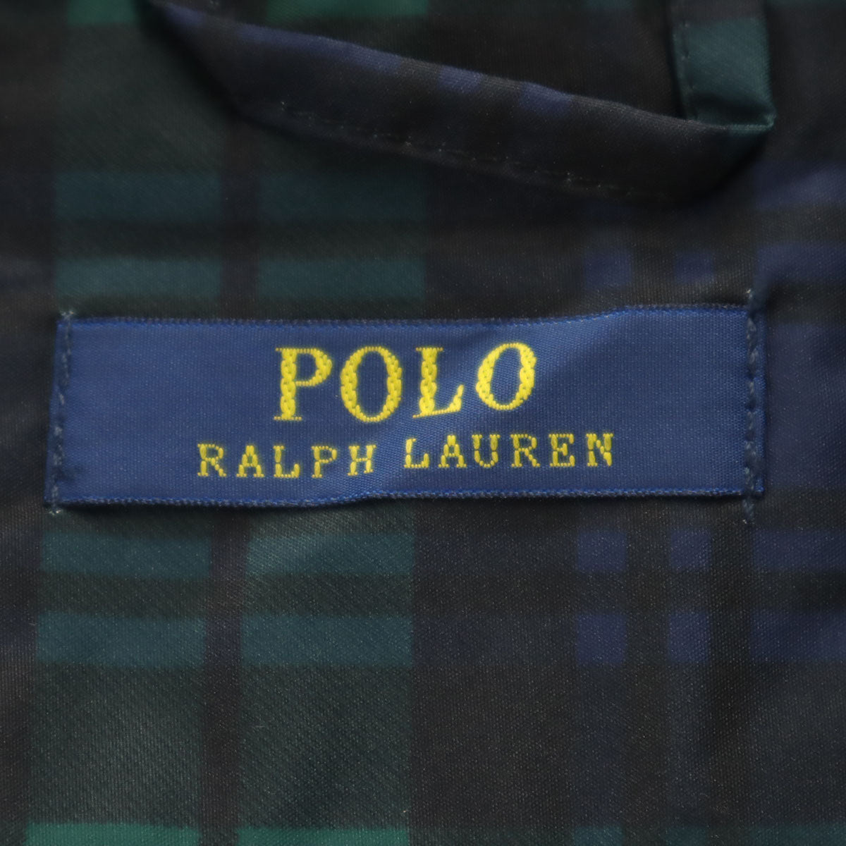 POLO RALPH LAUREN ポロラルフローレン レインコート M ブラック系 収納袋付き レディース