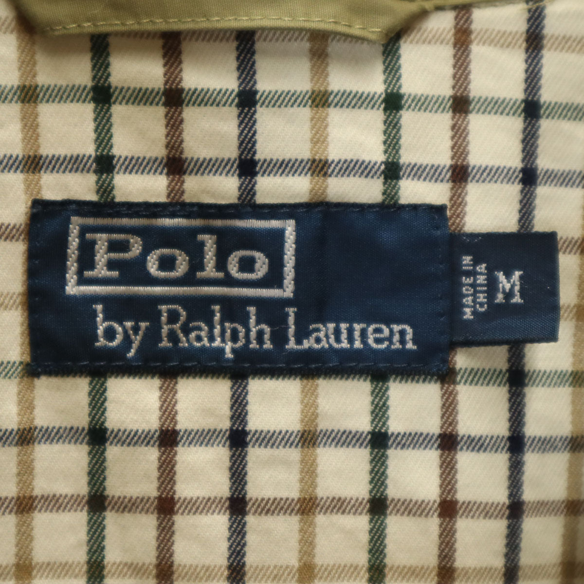 Polo by Ralph Lauren ポロバイラルフローレン ステンカラーコート M カーキ メンズ