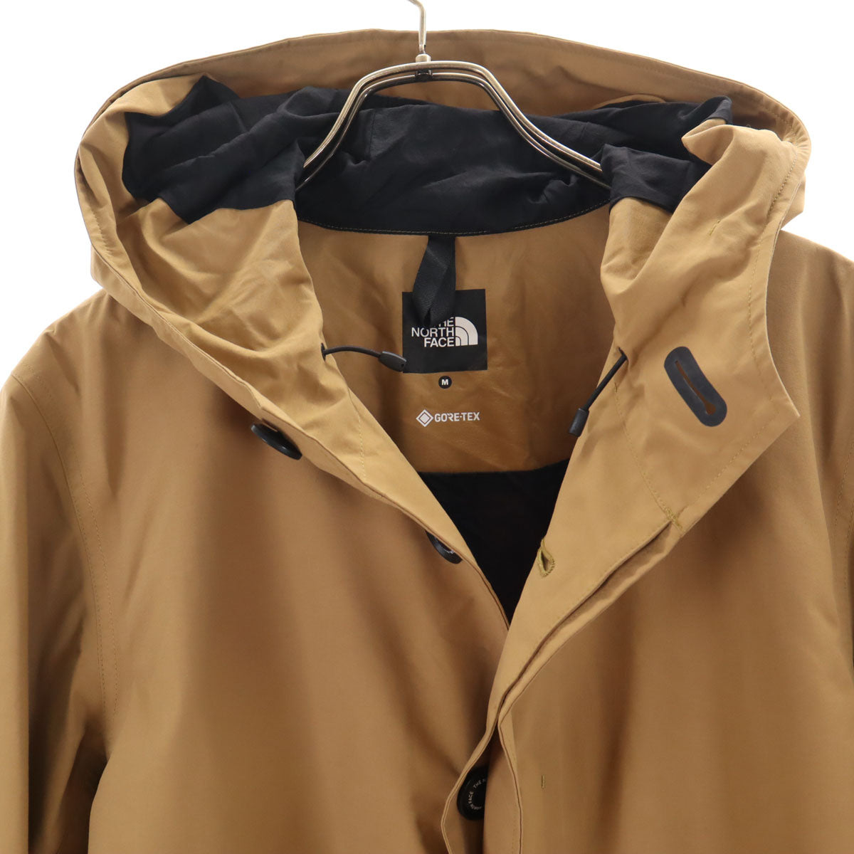 THE NORTH FACE ノースフェイス ボールドフーデット コート M ベージュ GORE-TEX NP61965 アウトドア メンズ