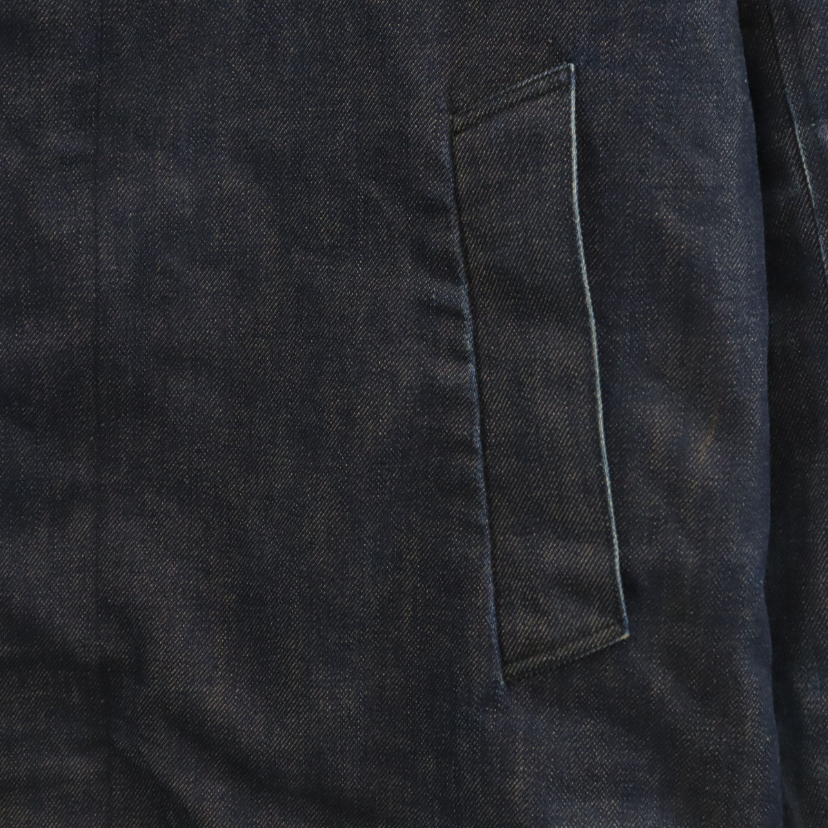 A.P.C. アーペーセー 日本製 ロング デニムコート S インディゴ 裏ウール レディース