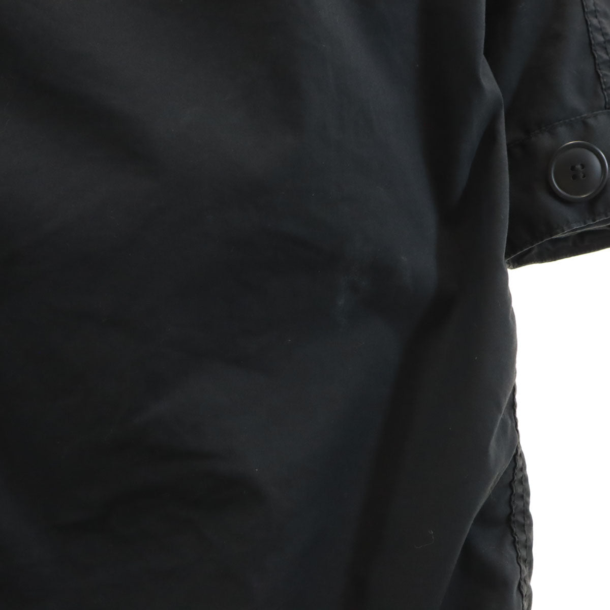 ALPHA アルファ SHIPS シップス別注 モッズコート M ブラック系 キルティングライナー付き メンズ