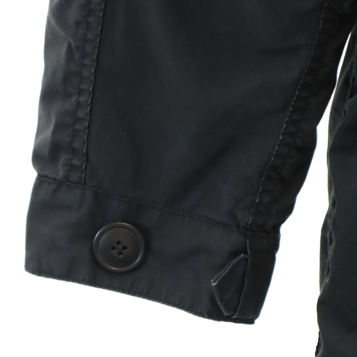 ALPHA アルファ SHIPS シップス別注 モッズコート M ブラック系 キルティングライナー付き メンズ