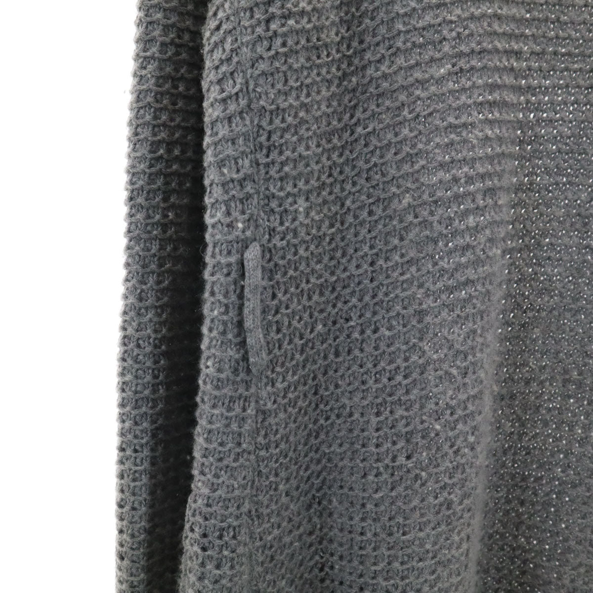 Max Mara WEEKEND LINE マックスマーラ ウィークエンド カシミヤブレンド 長袖 ロング ニットカーディガン L グレー メンズ