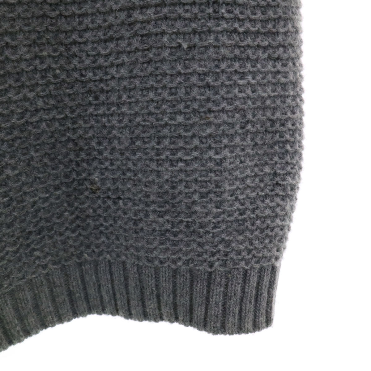 Max Mara WEEKEND LINE マックスマーラ ウィークエンド カシミヤブレンド 長袖 ロング ニットカーディガン L グレー メンズ