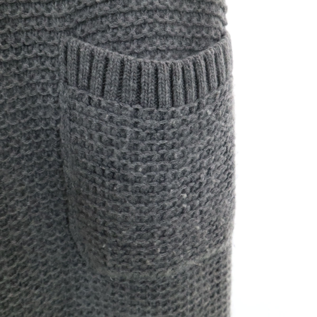 Max Mara WEEKEND LINE マックスマーラ ウィークエンド カシミヤブレンド 長袖 ロング ニットカーディガン L グレー メンズ