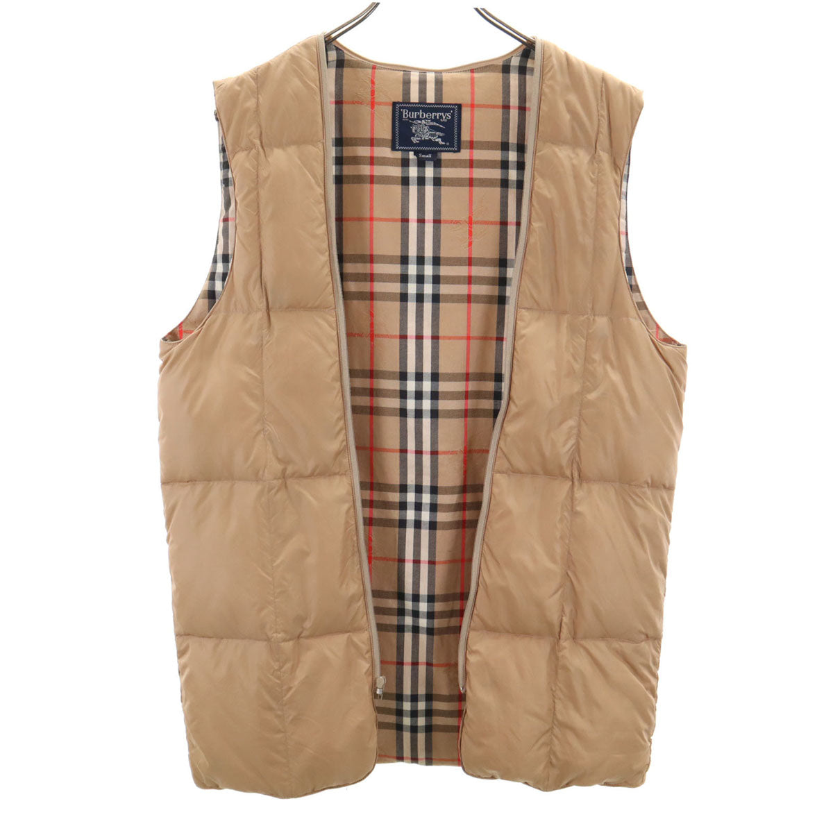 Burberrys バーバリーズ 90s オールド ダウンベスト S ベージュ