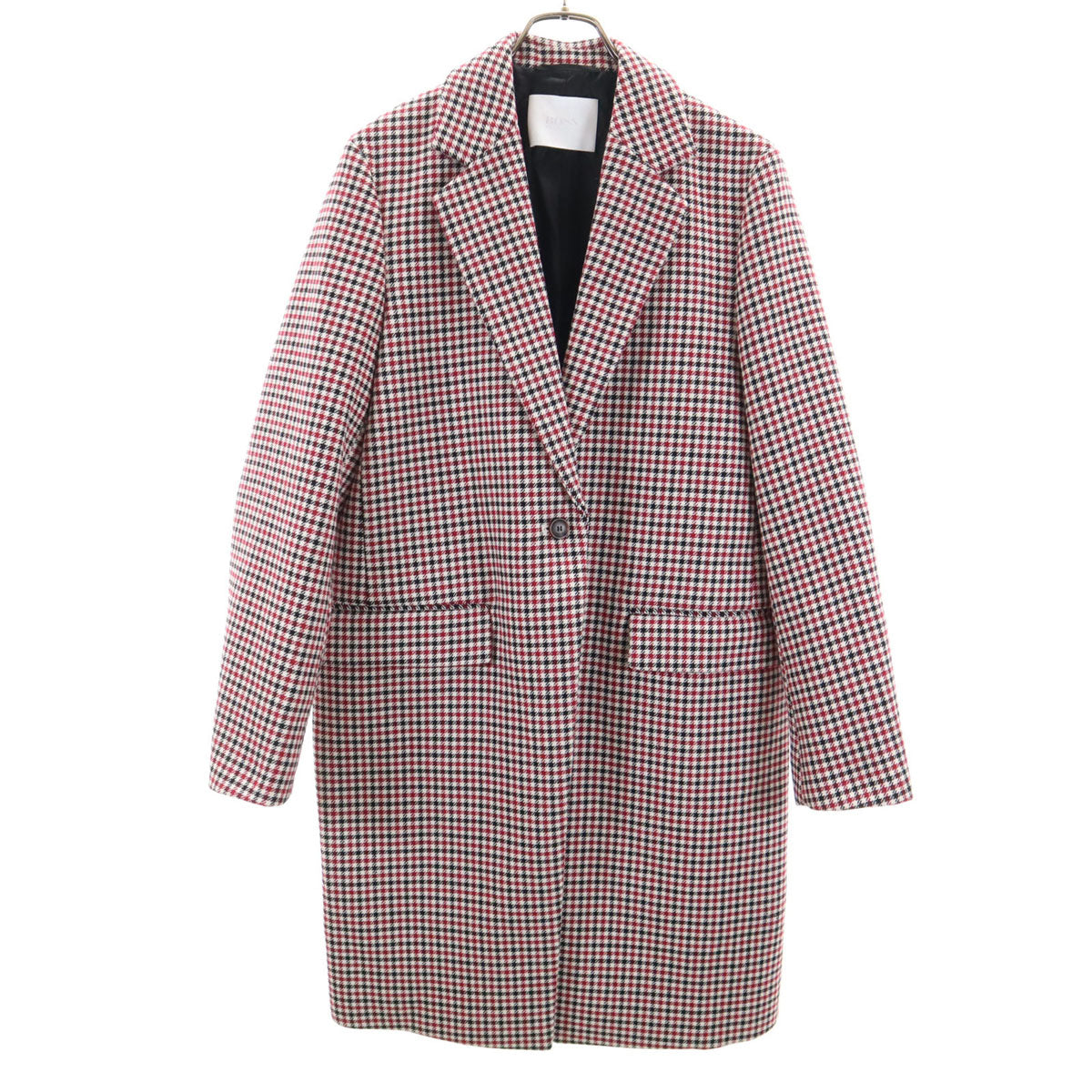 超美品!! HUGO BOSS ヒューゴボス チェスターコート 赤タグ カシミヤ