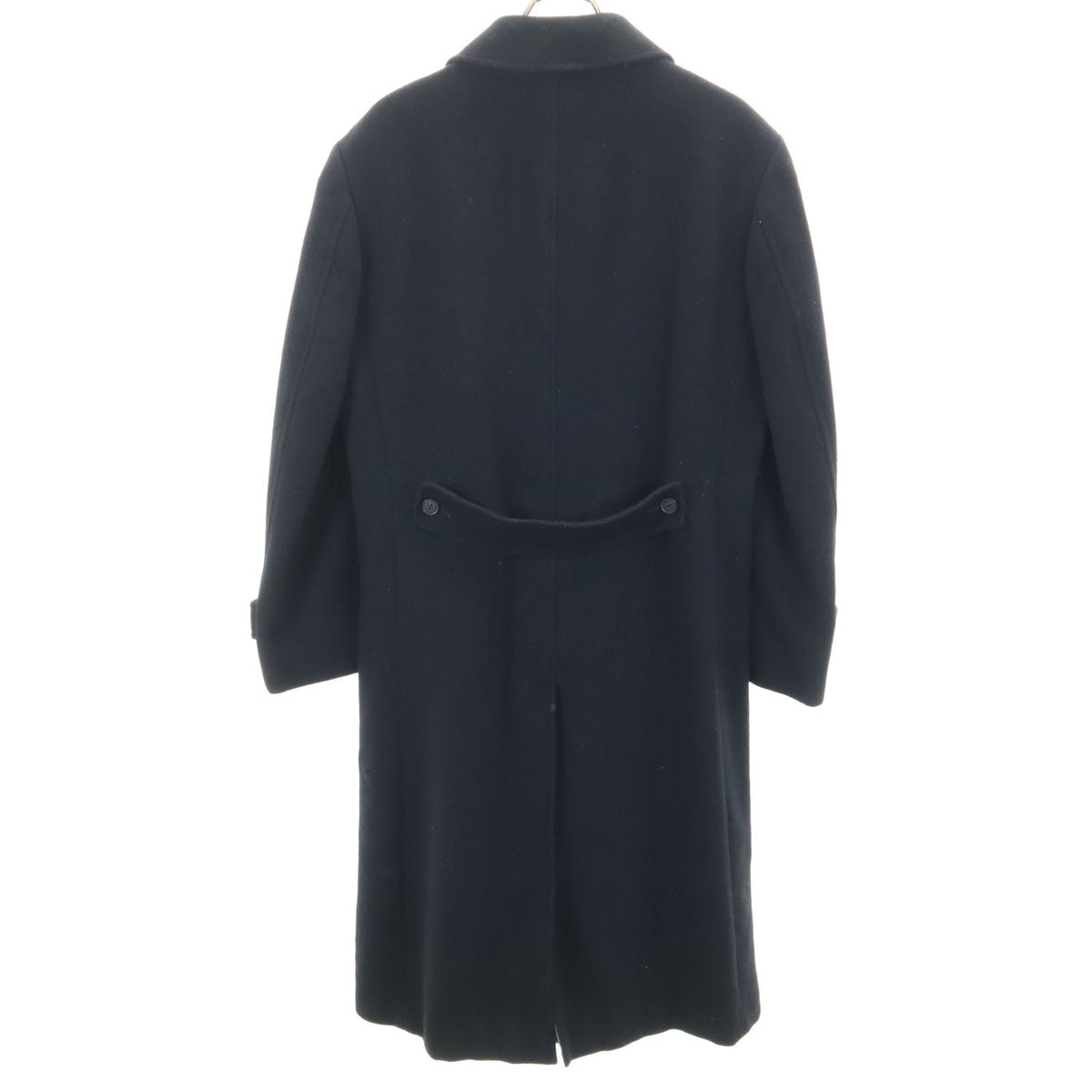 Burberrys バーバリーズ 90s CLASSICS 日本製 ウールブレンド オールド ロングコート M ブラック系 三陽商会 メンズ