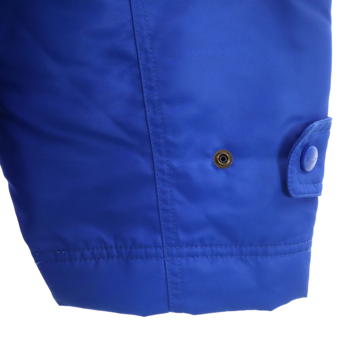 NIKE ナイキ 90s 00s ナイロン オールド ベンチコート M ブルー系 裏ボア メンズ