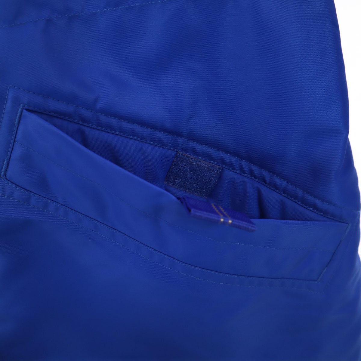 NIKE ナイキ 90s 00s ナイロン オールド ベンチコート M ブルー系 裏ボア メンズ